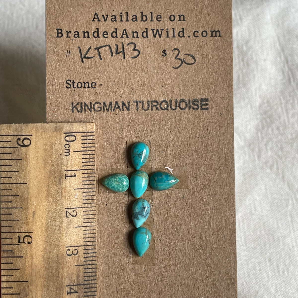 Kingman Turquoise Cabochon - KT143