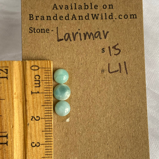 Larimar Cabochon - L11