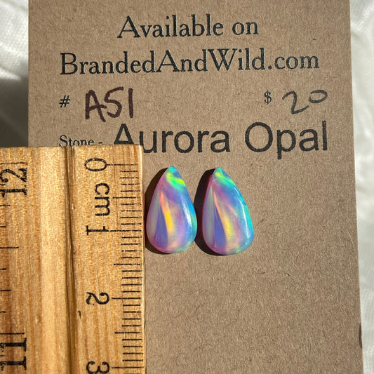Aurora Opal Cabochon - A51 2F277D3F-7E4E-4C3C-A435-0F510848E15F Brandedandwild.com