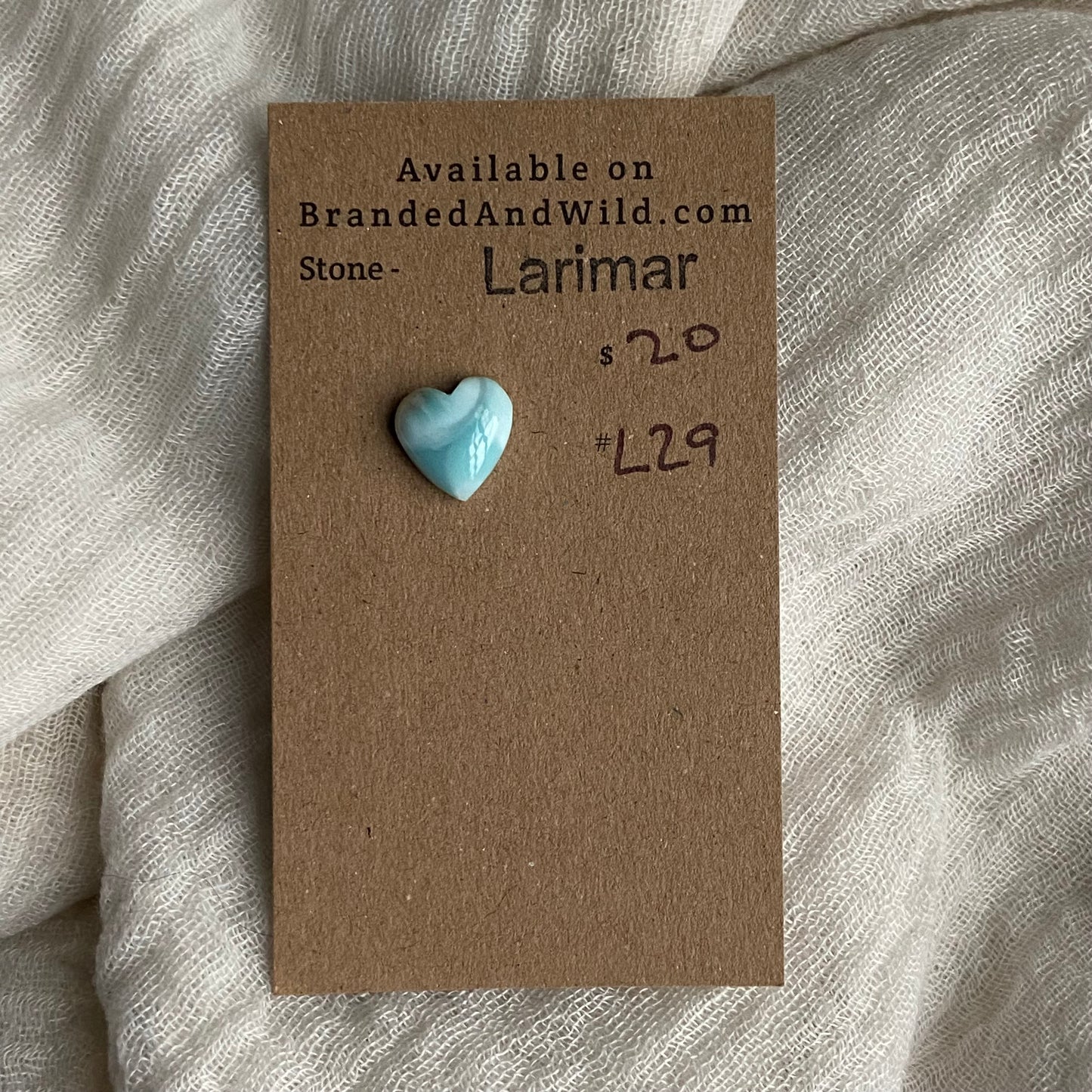 Larimar Cabochon - L29