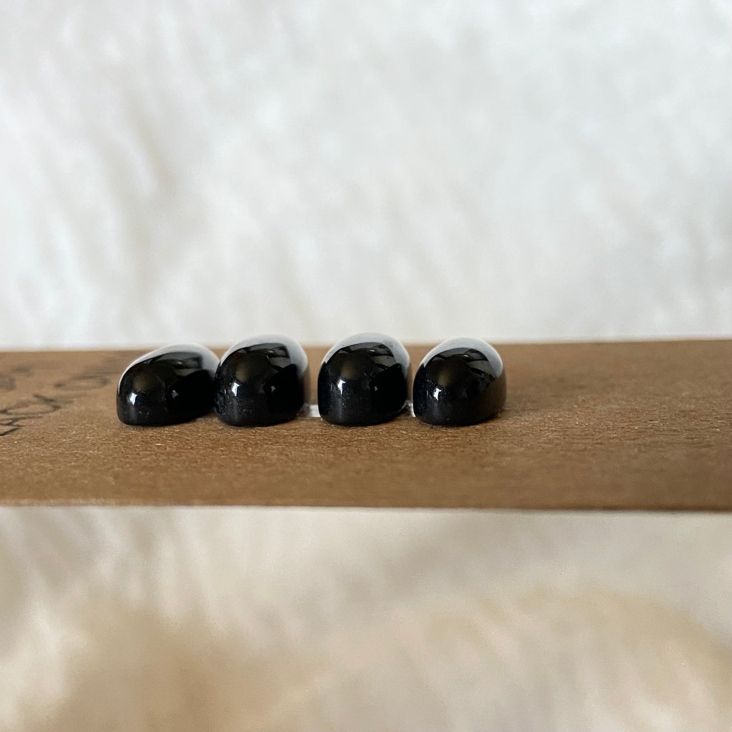 Black Onyx Cabochon - B039 2F350391-AC11-4A16-9378-7CAAC21AA328 Brandedandwild.com