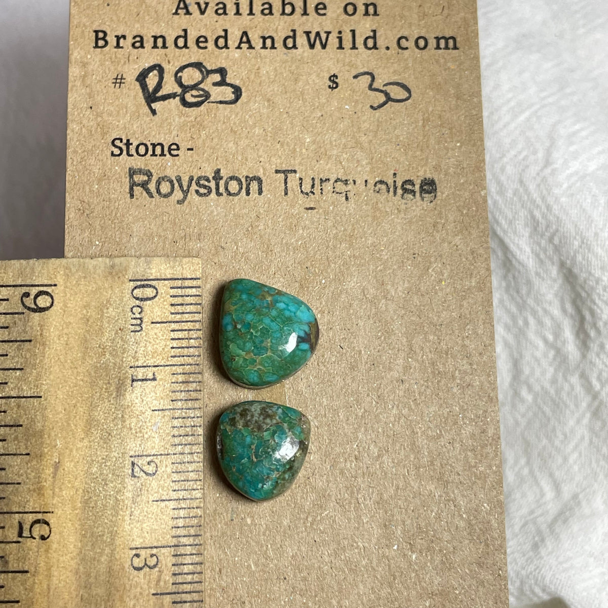 Royston Turquoise Cabochon - R83
