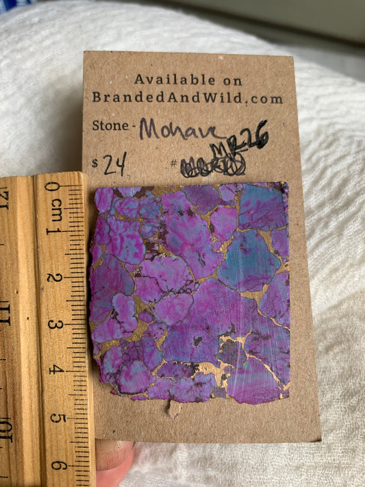 Mohave rough Cabochon - MR26