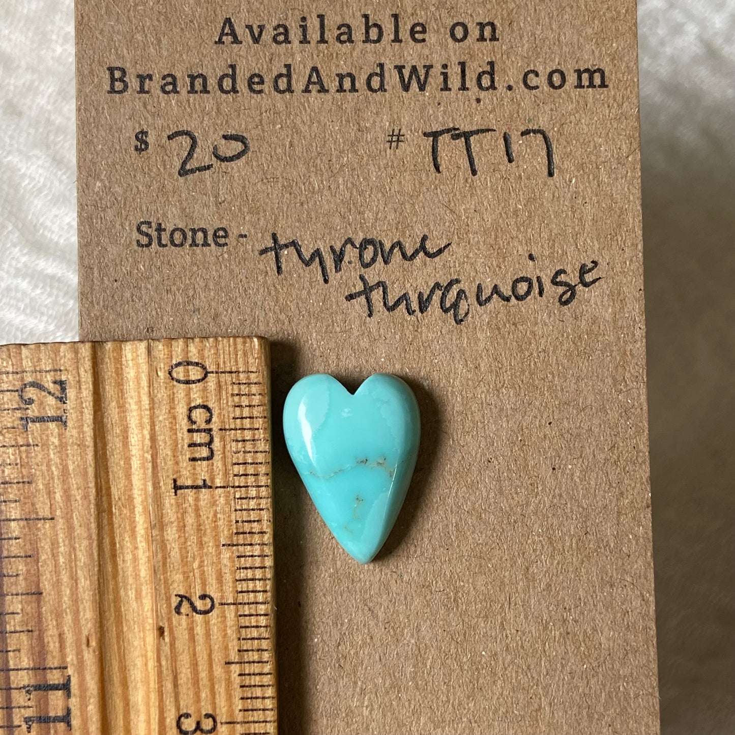 Tyrone Turquoise Cabochon - TT17 2F976377-6691-478E-981C-4B3290A8A9D4 Brandedandwild.com