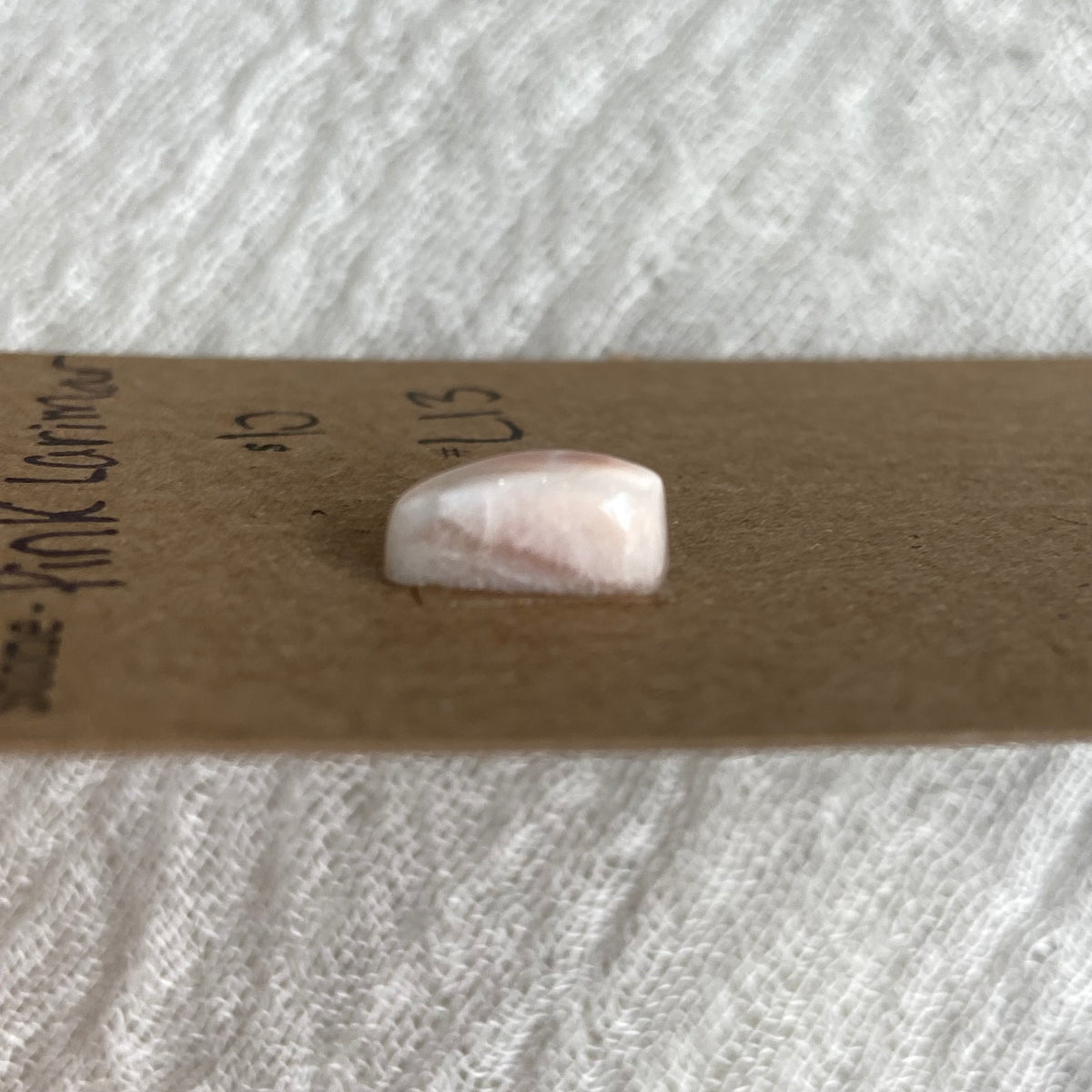 Pink Larimar Cabochon - PL13