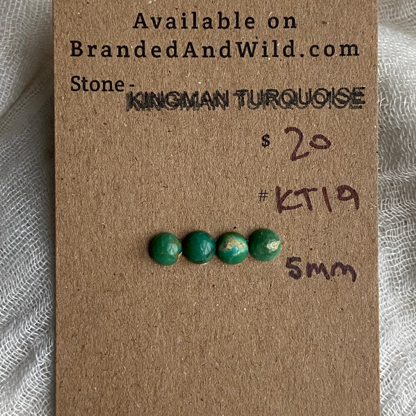 Kingman Turquoise Cabochon - KT19