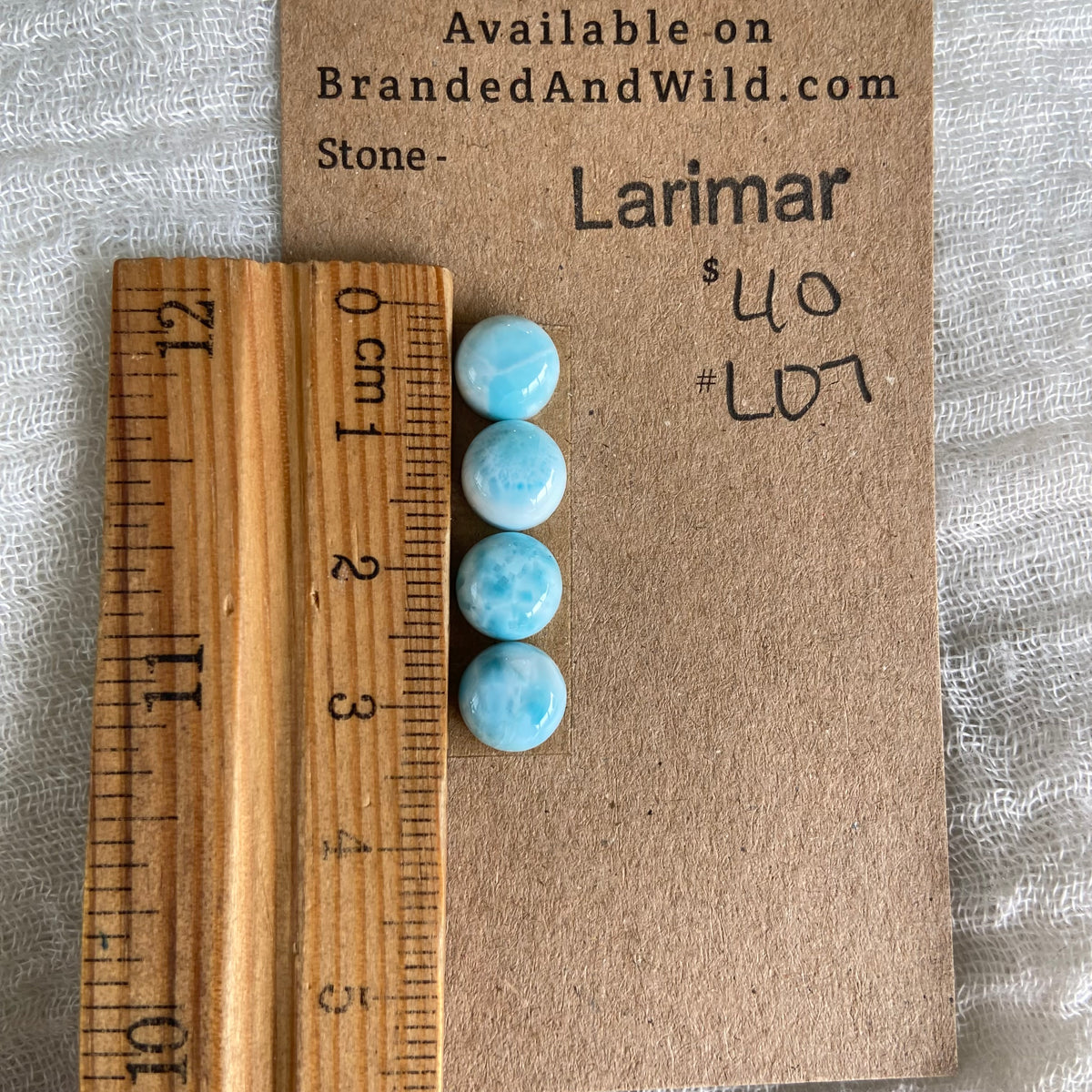 Larimar Cabochon - L07