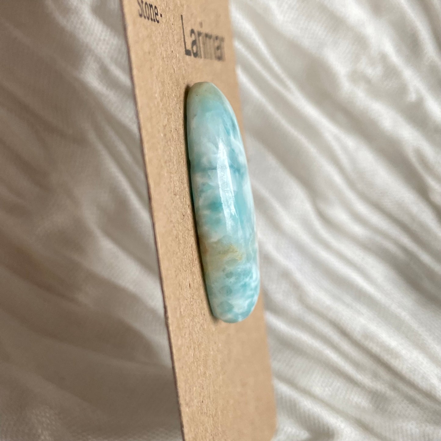 Larimar Cabochon - L03 2FE8A75A-67B6-4155-84ED-37720856DF1F Brandedandwild.com