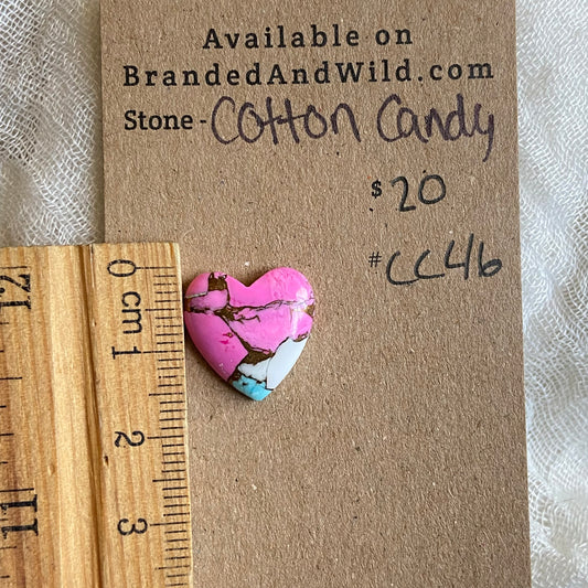 Cotton Candy Cabochon - CC86 2FFC4C08-1270-4632-9E03-2A7CA4624ADB Brandedandwild.com