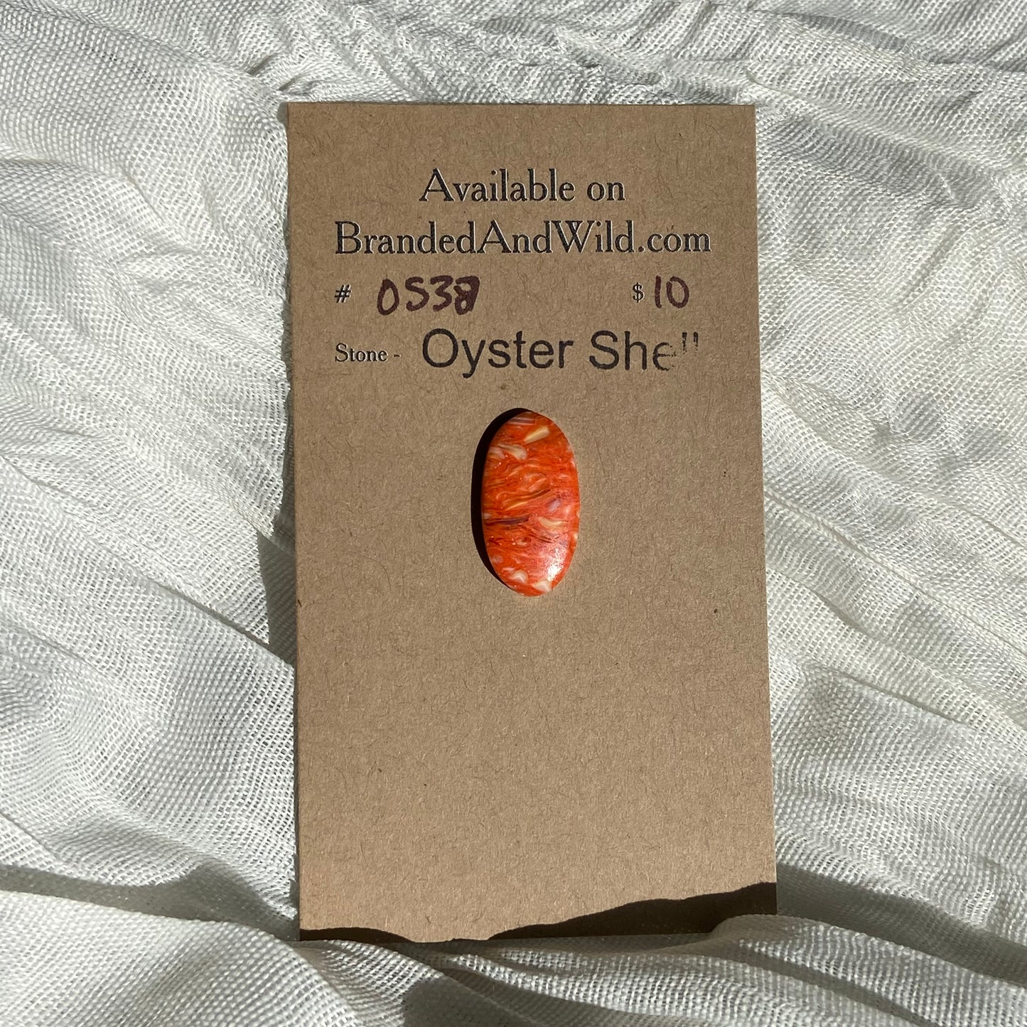 Oystershell Cabochon - OS38 2FFC69BE-33F5-4C73-96E0-E02AEAAFD262 Brandedandwild.com