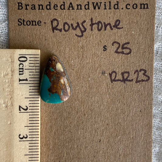 Royston Ribbon Turquoise Cabochon RR23