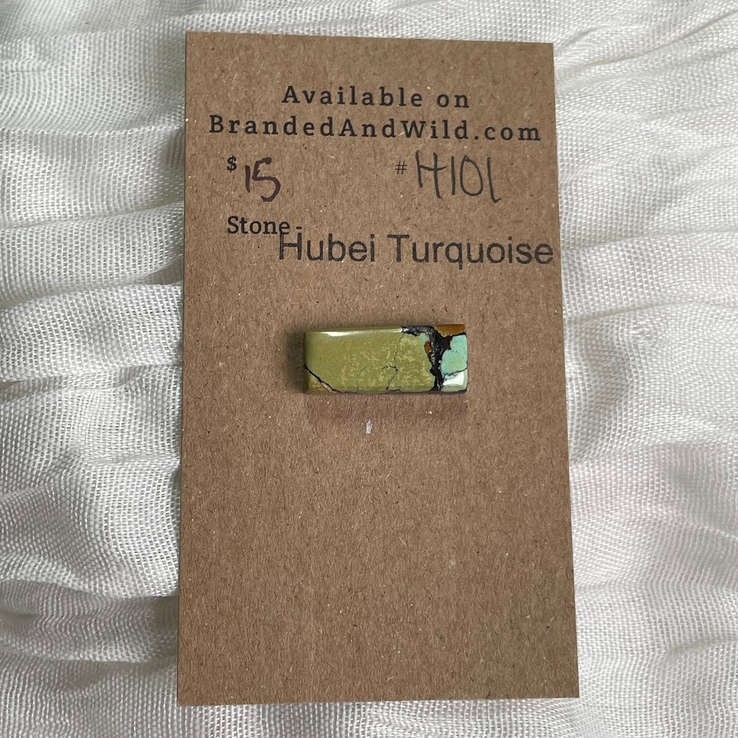Hubei Turquoise Cabochon - H101 301692EE-F487-4967-A3BD-7ED86BE4834C Brandedandwild.com