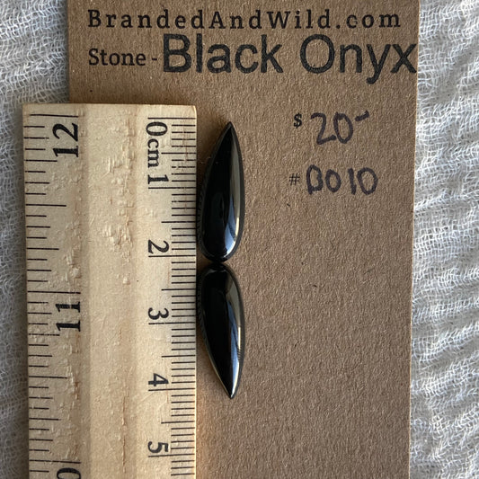 Black Onyx - Cabochon - BO10
