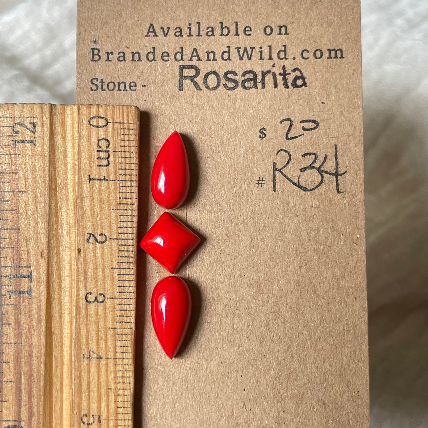 Rosarita - Cabochon - R34 302993C1-A0CA-4810-B9B5-026A3CB8CF90 Brandedandwild.com