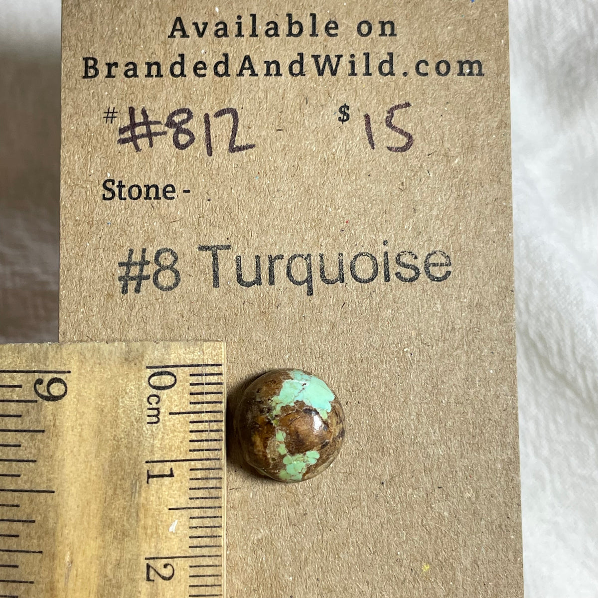 #8 Turquoise Cabochon - #812