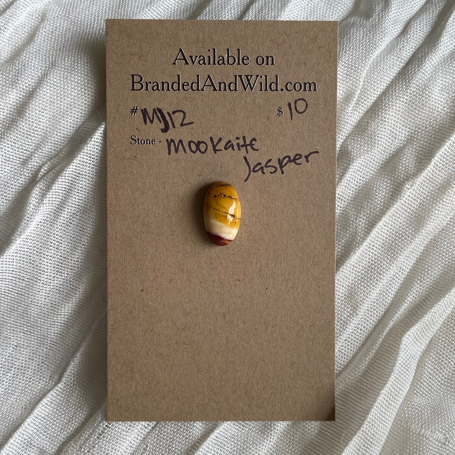 Mookaite Jasper Cabochon - MJ12 307BB131-C5E0-4C5F-97A3-E1FFBD7C5F6E Brandedandwild.com