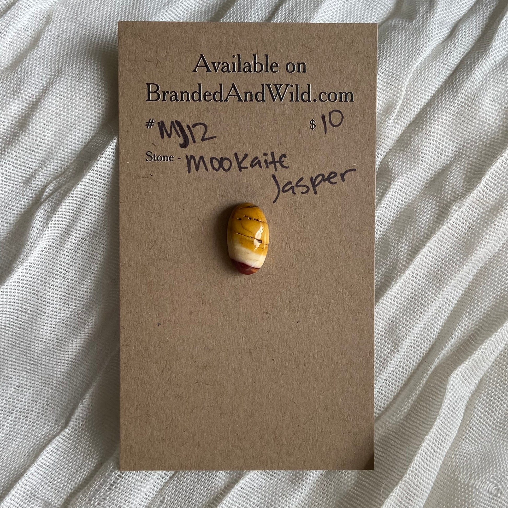 Mookaite Jasper Cabochon - MJ12 307BB131-C5E0-4C5F-97A3-E1FFBD7C5F6E Brandedandwild.com