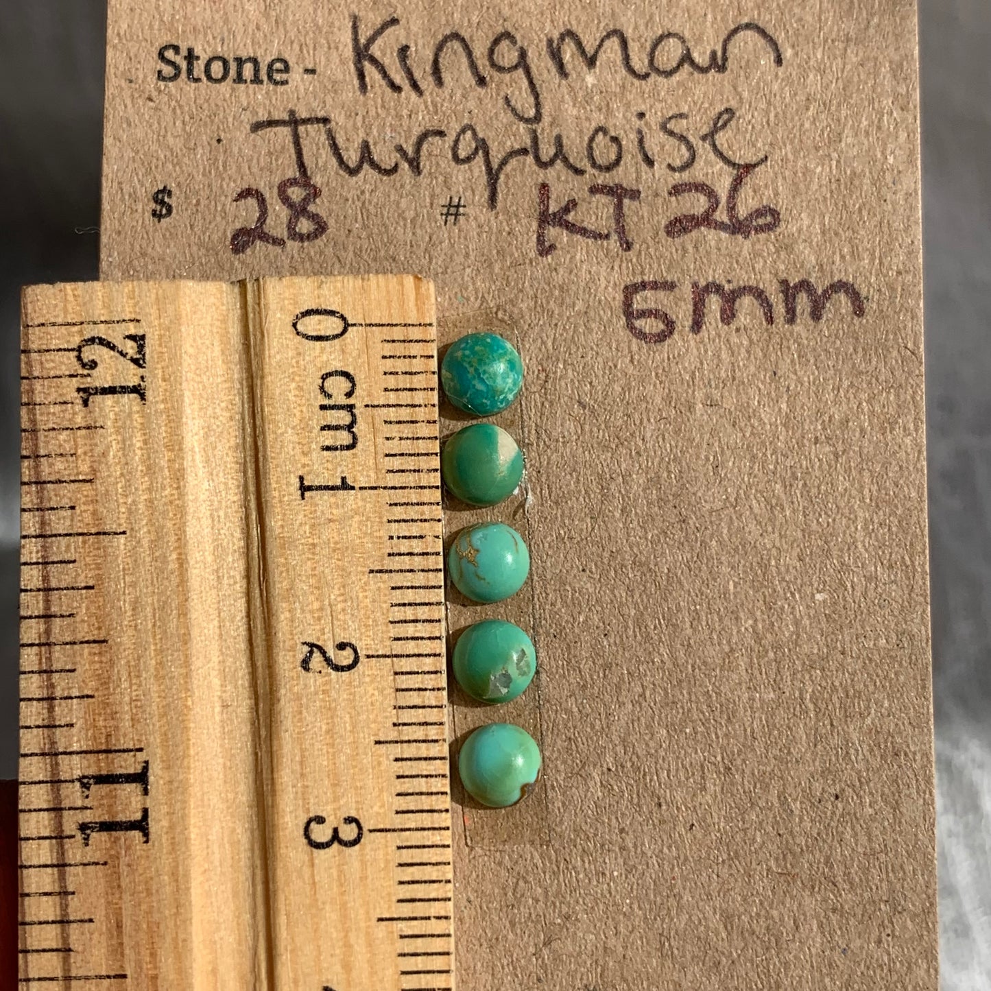 Kingman Turquoise Cabochon - KT26