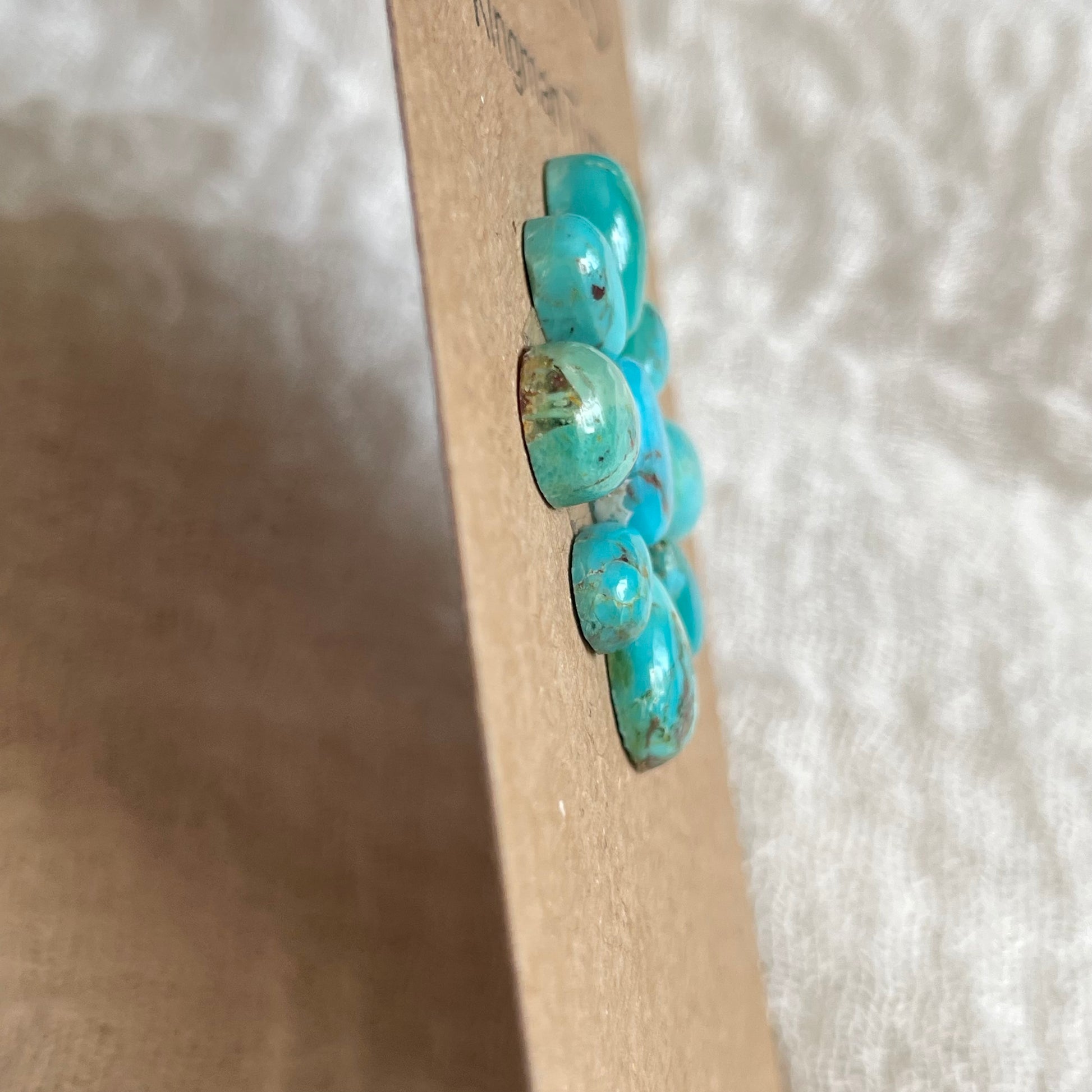 Kingman Turquoise Cabochon - KT15 308B145E-4DE8-4FA2-972C-DE2A9E073ABD Brandedandwild.com