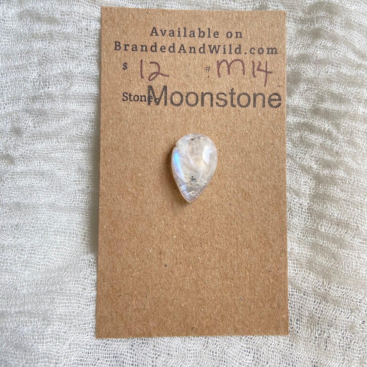 Moonstone Cabochon - M14