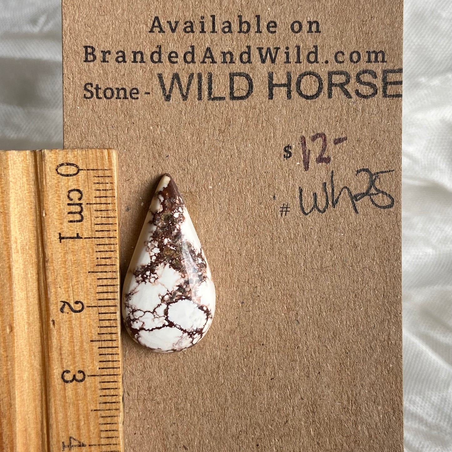 Wild Horse Cabochon - WH25 30ED2788-23FD-4C54-B4E1-77D42876BAC9 Brandedandwild.com