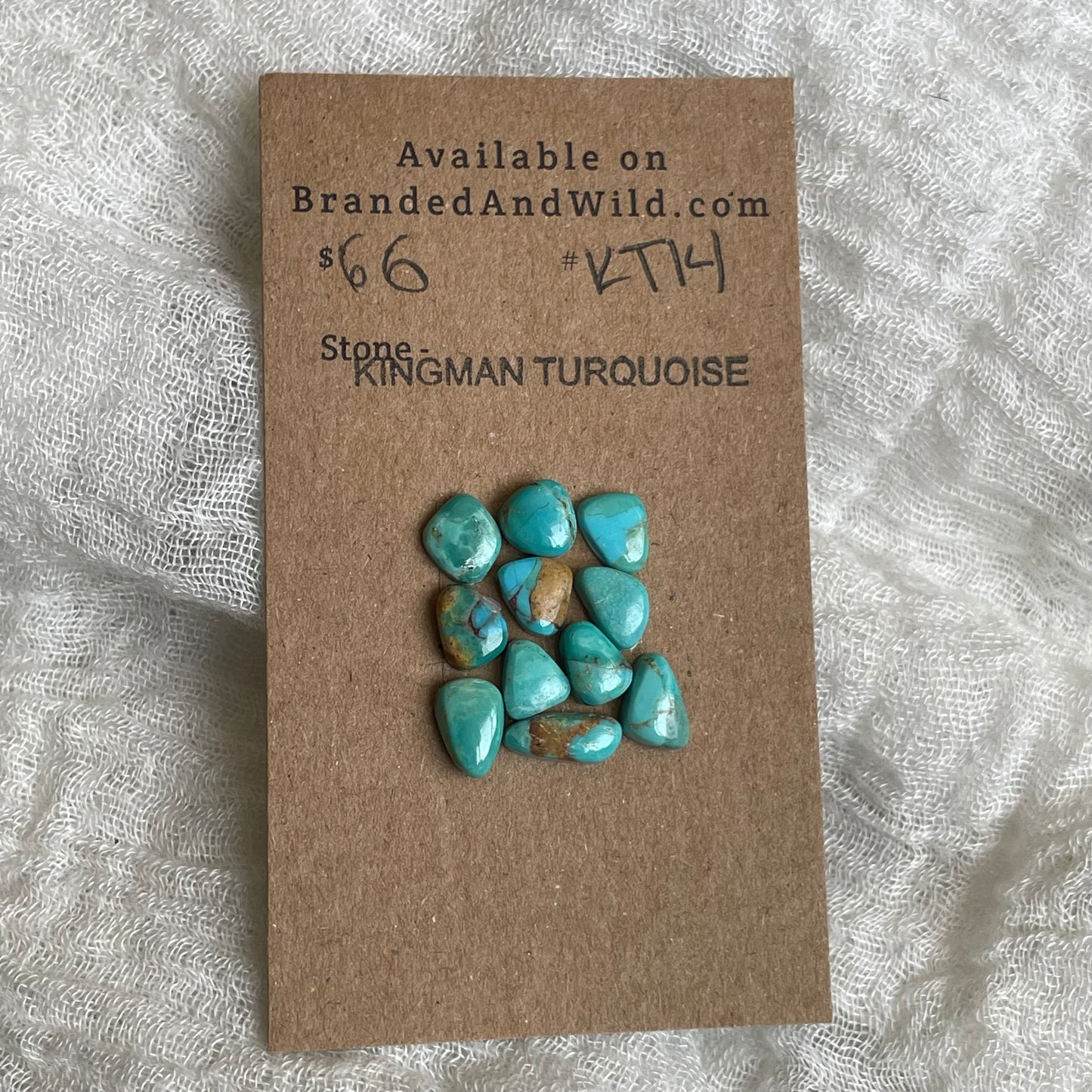 Kingman Turquoise Cabochon - KT14