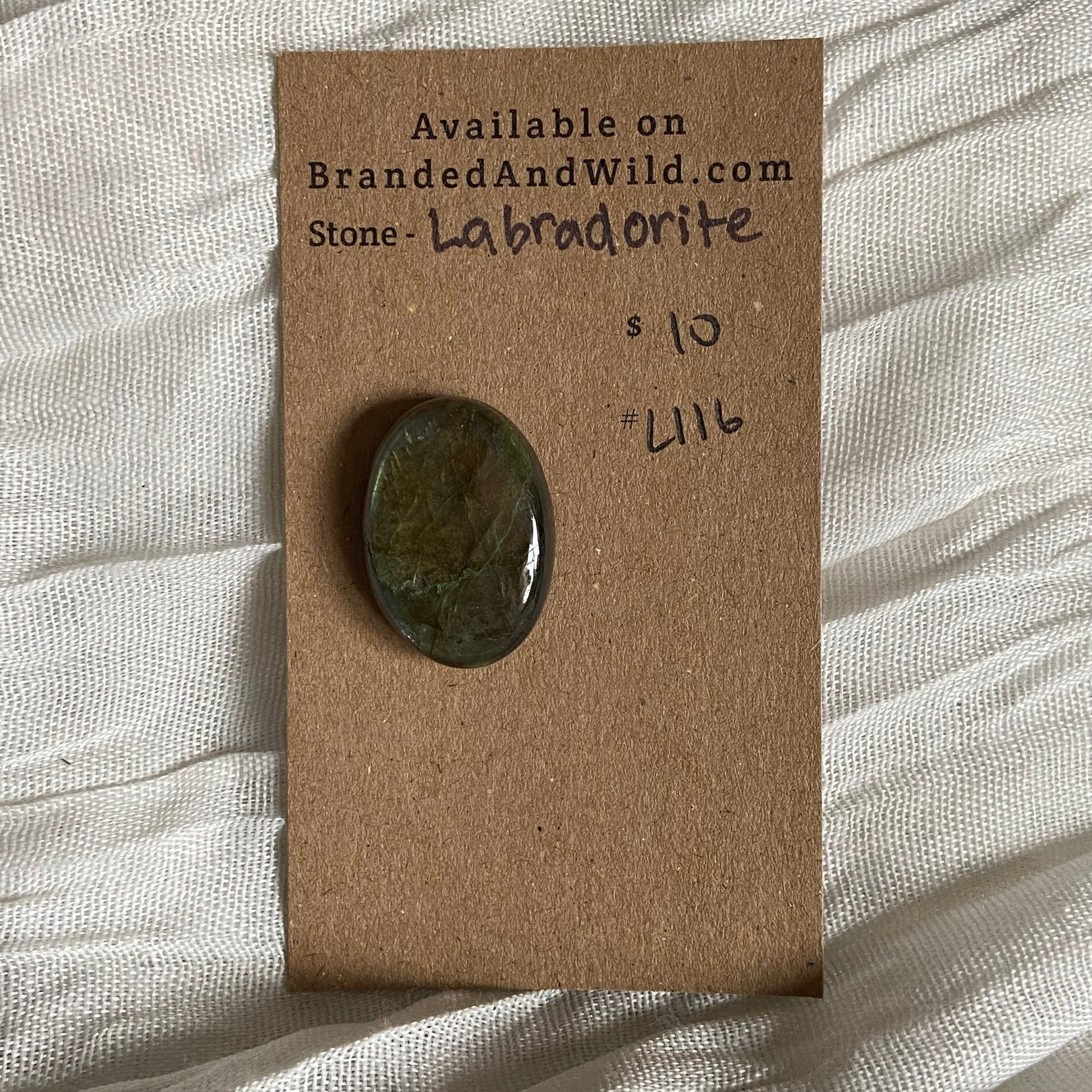 Labradorite Cabochon - L116 310EFDB4-21F9-481A-93E6-5E55DBEB6769 Brandedandwild.com