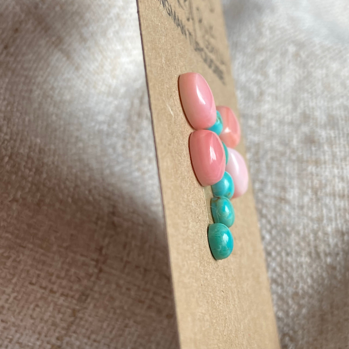 Pink Conch / Kingman Cabochon - PK34 311027CC-657C-4F72-8A45-D7625A6E609A Brandedandwild.com