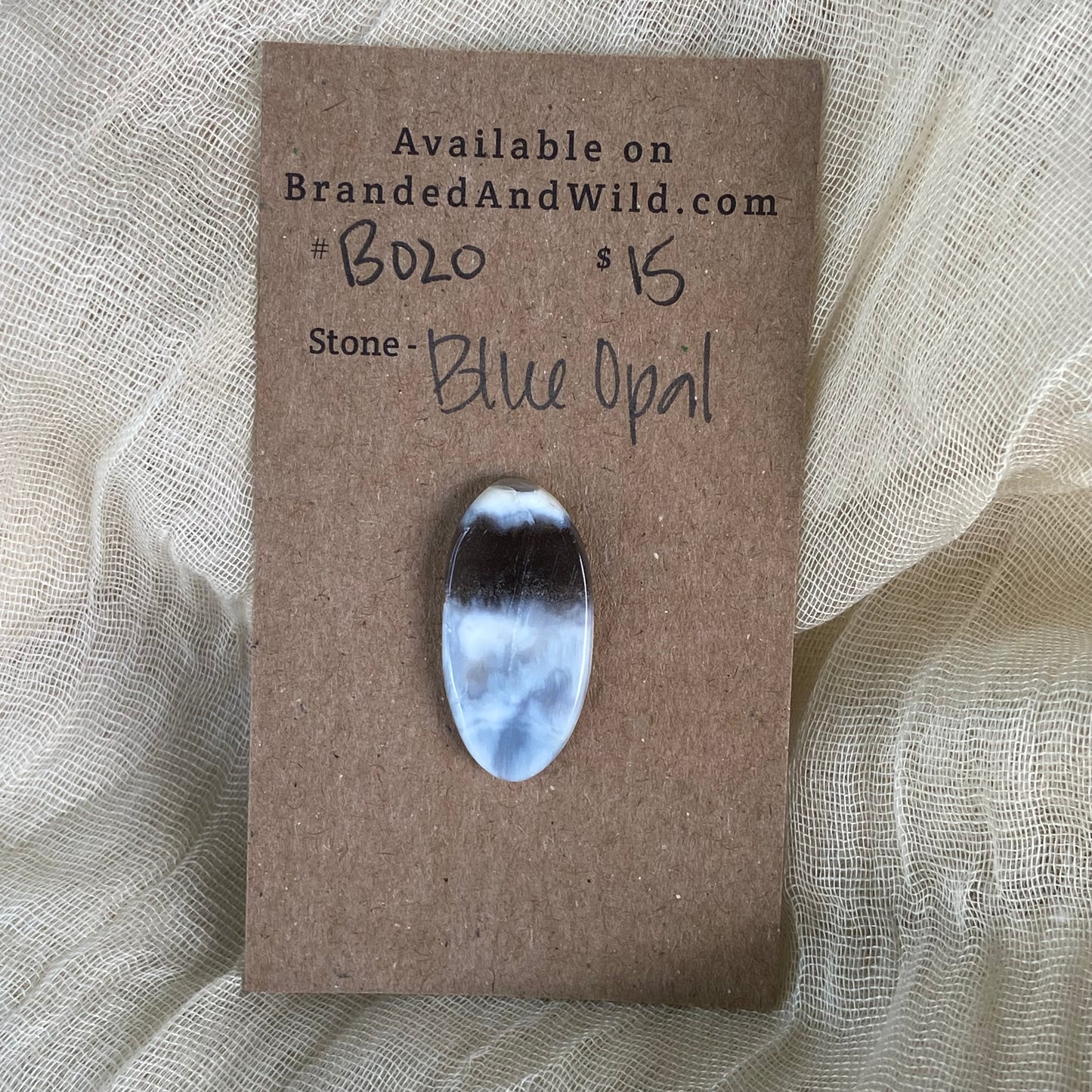 Blue Opal Cabochon - B020