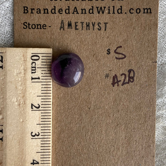 Amethyst Cabochon - A28