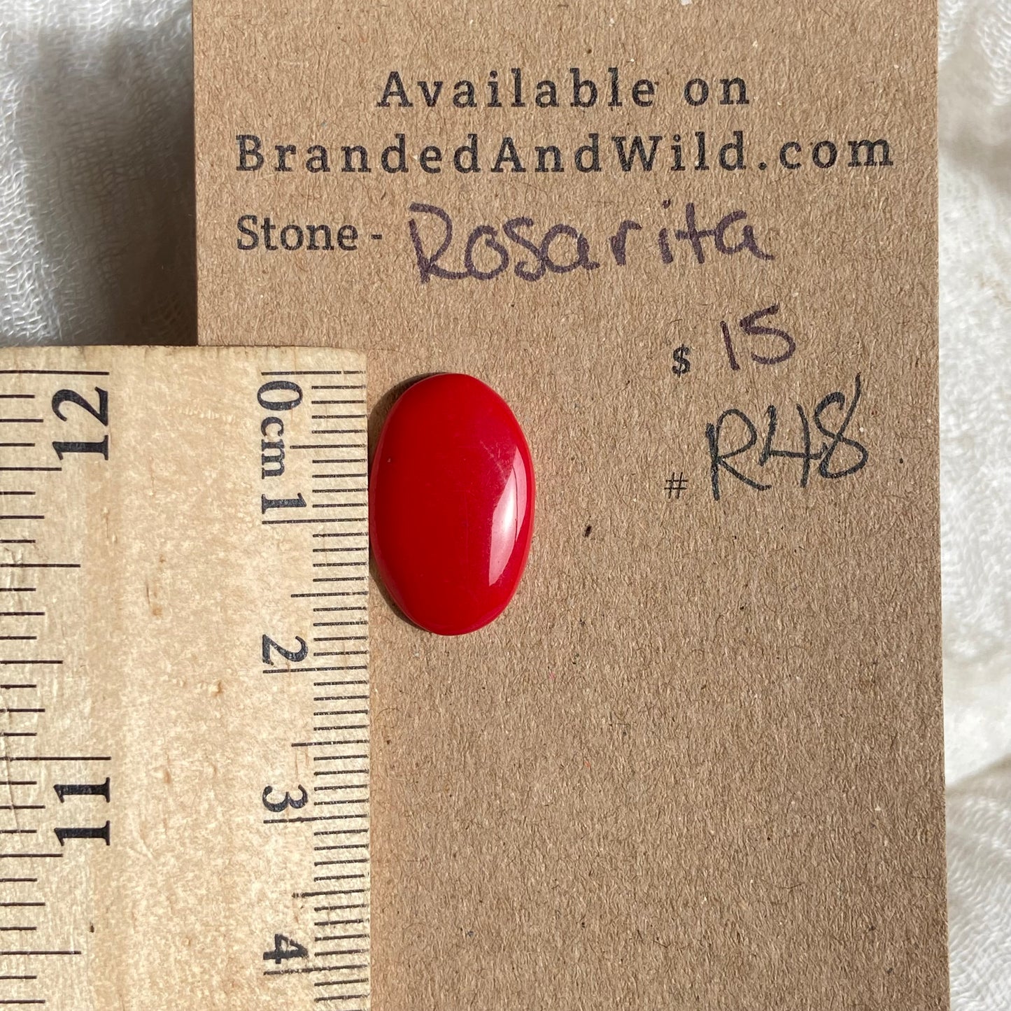 Rosarita - Cabochon - R48 314C25CD-0F96-4D1D-B167-3225D483F8F8 Brandedandwild.com