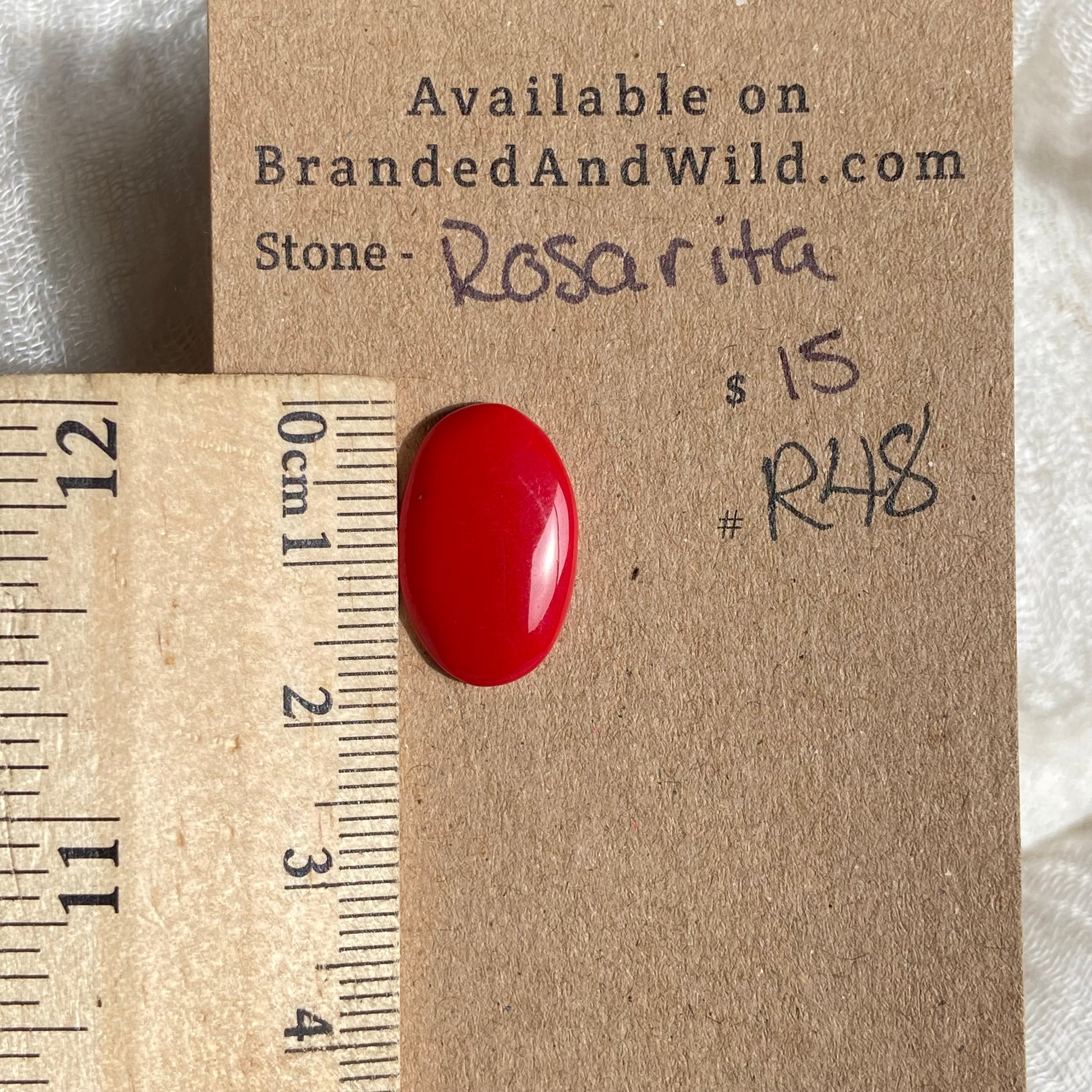 Rosarita - Cabochon - R48 314C25CD-0F96-4D1D-B167-3225D483F8F8 Brandedandwild.com