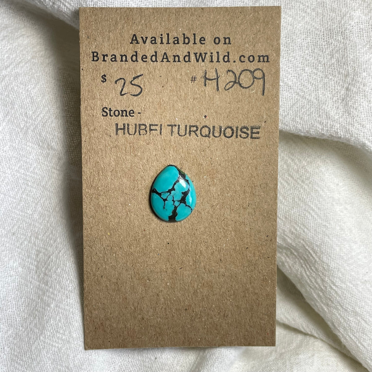 Hubei Turquoise Cabochon - H209 315A9EFA-C6E4-454A-BB1F-B59102D7B7D3 Brandedandwild.com