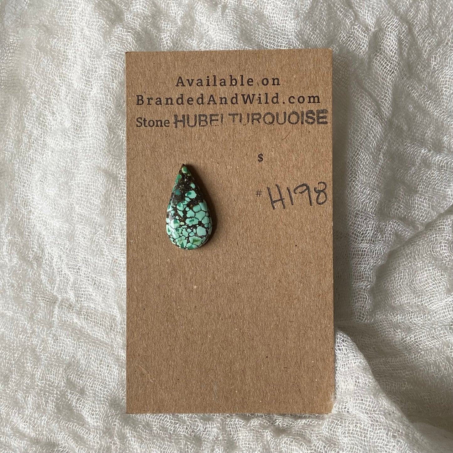 Hubei Turquoise Cabochon - H198
