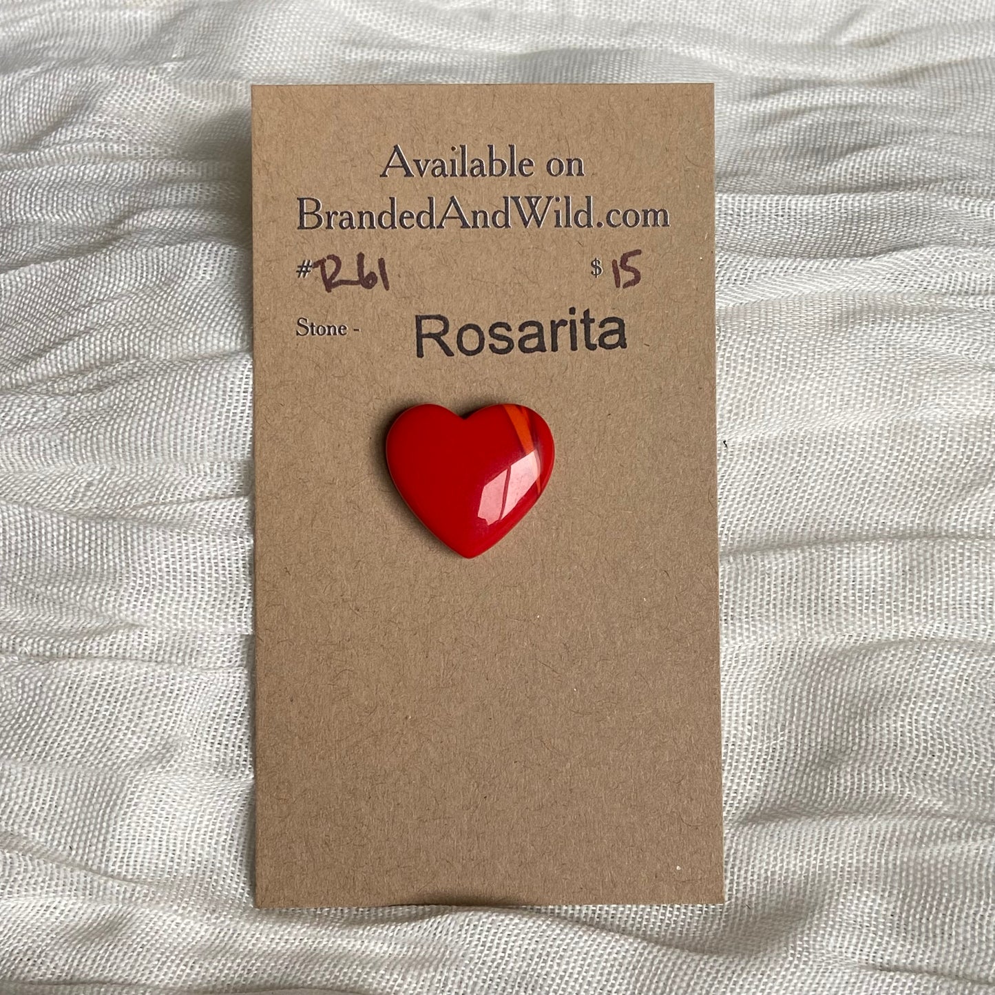 Rosarita - Cabochon - R61 317A8B69-8995-402E-B961-F865F4E8969A Brandedandwild.com