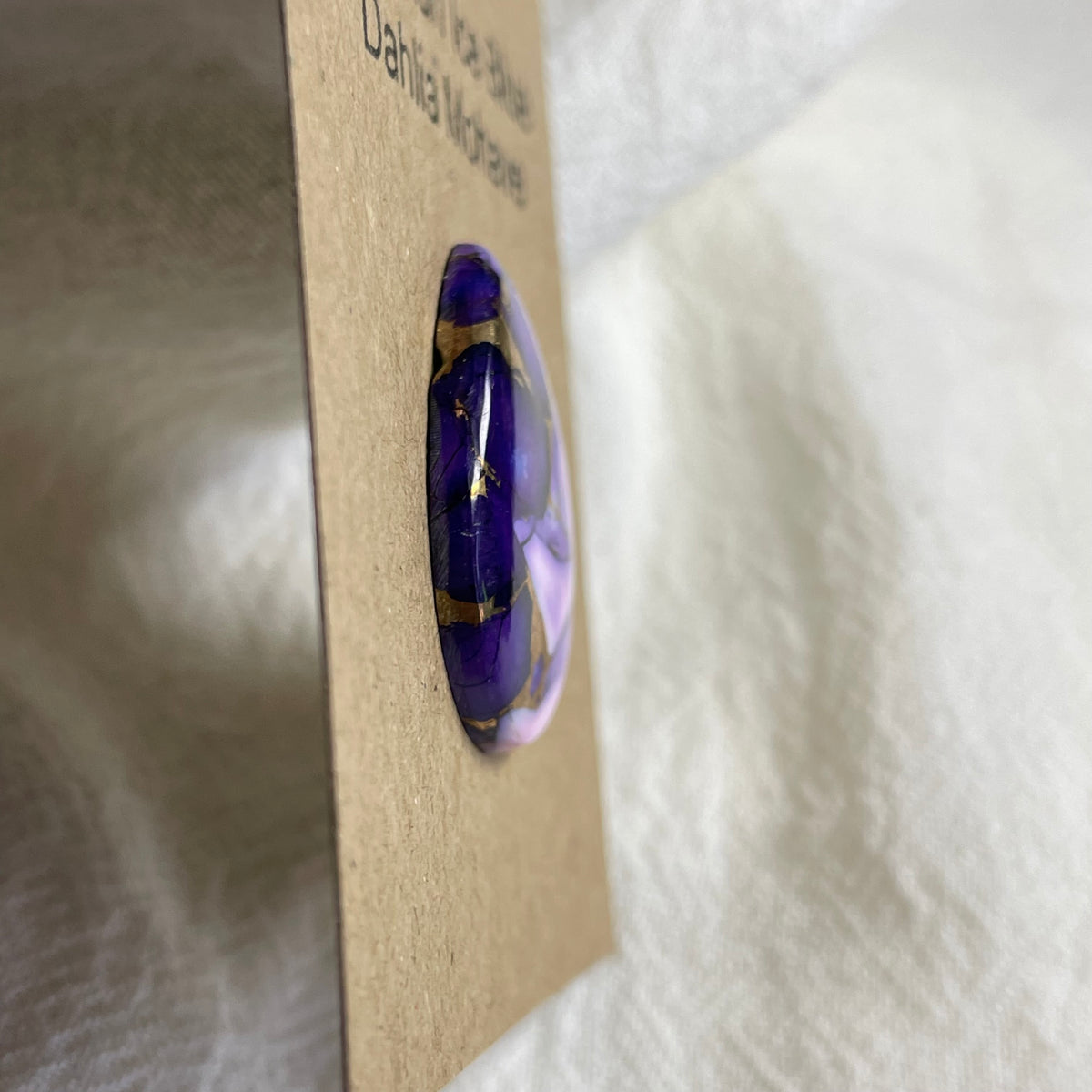 Kingman Ice Blue Dahlia Cabochon - KID06 317D56EA-FFF3-446C-A1F9-CAA9ECACF0AB Brandedandwild.com