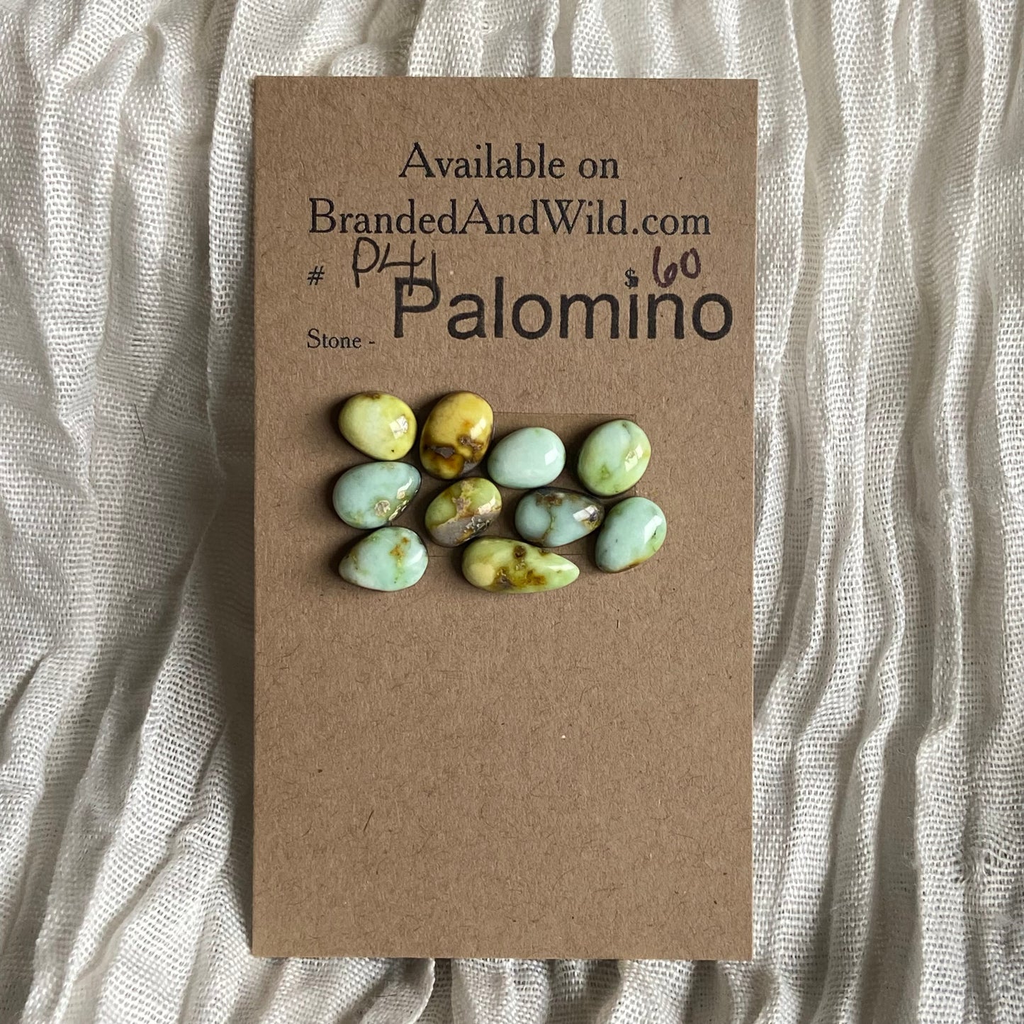 Palomino Cabochon - P41 319711B5-CBB1-43F7-99B4-A7A6E23116E3 Brandedandwild.com