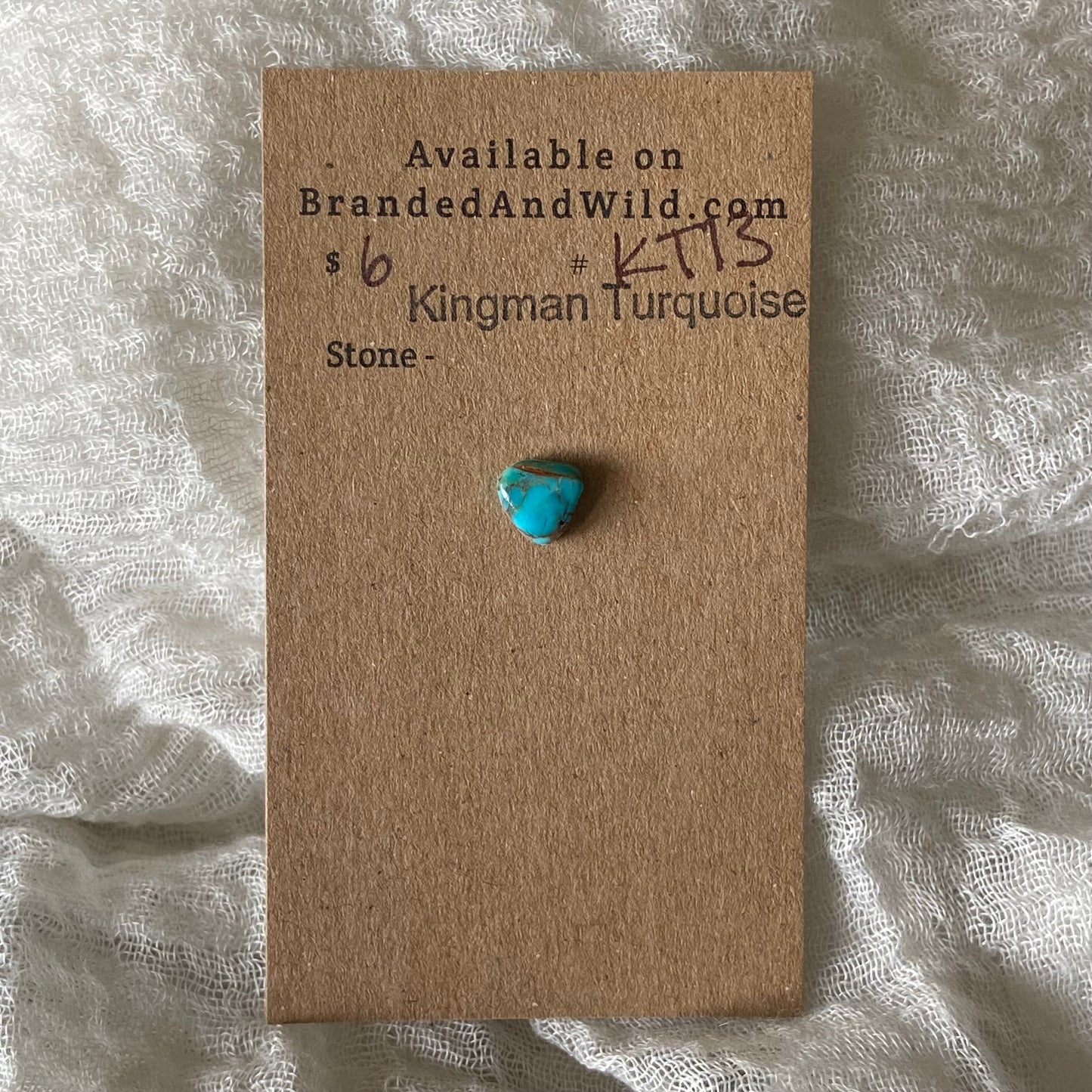 Kingman Turquoise Cabochon - KT13