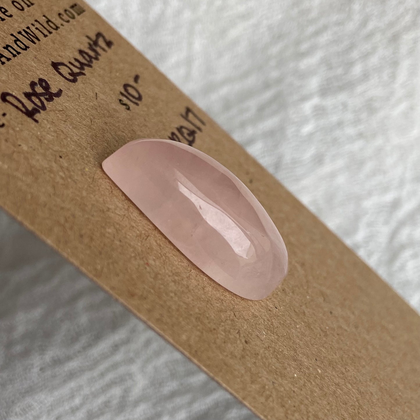 Rose Quartz Cabochon - RQ17