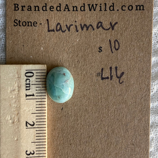 Larimar Cabochon - L16
