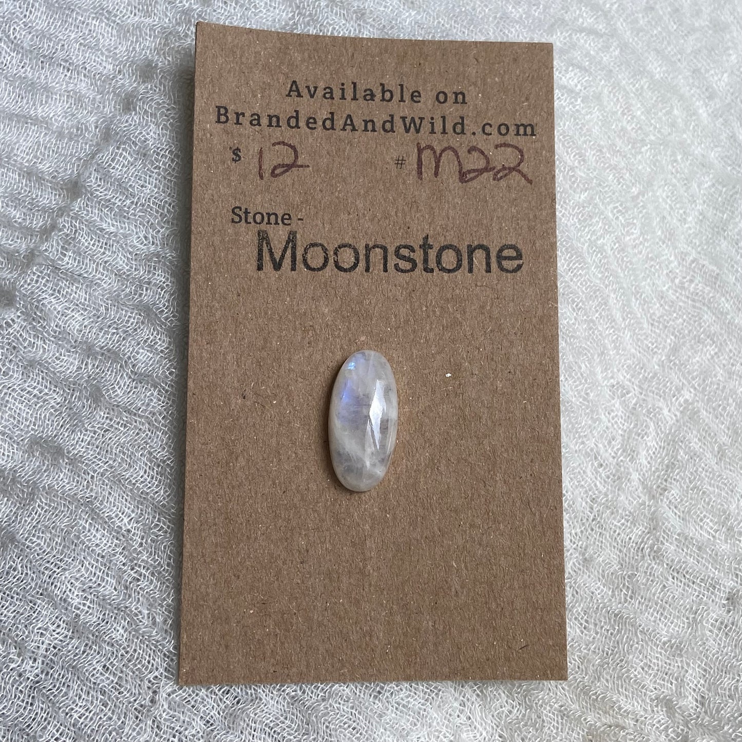 Moonstone Cabochon - M22