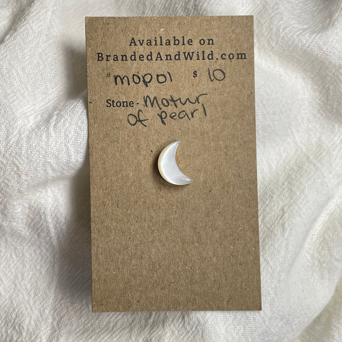 Mother of pearl cabochon - MP01
