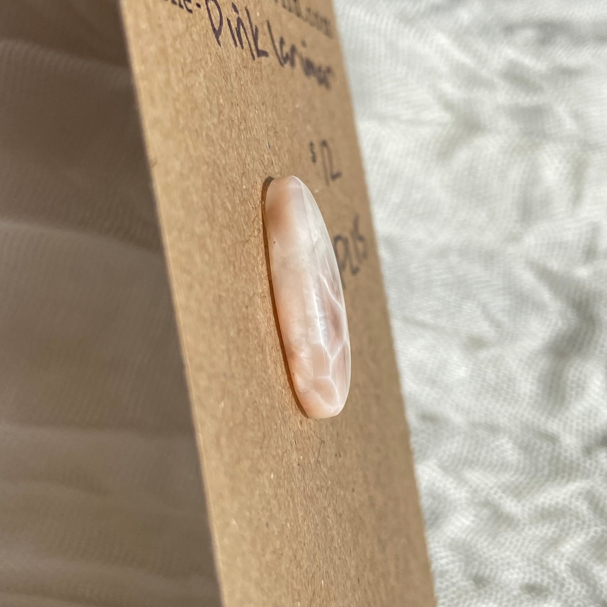Pink Larimar Cabochon - PL11 3212CE76-6BEA-40F6-9EFA-02CD74005094 Brandedandwild.com