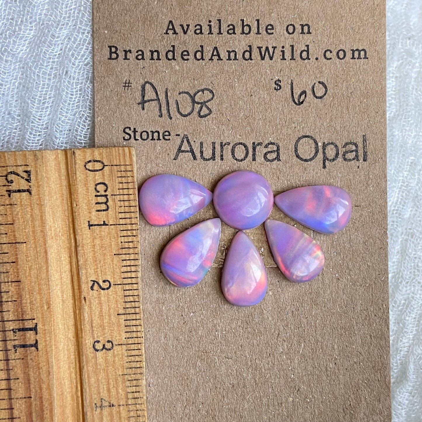 Aurora Opal Cabochon - A108
