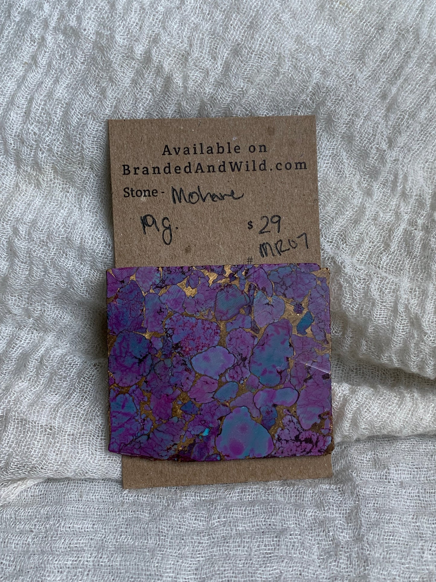 Mohave rough Cabochon - MR07