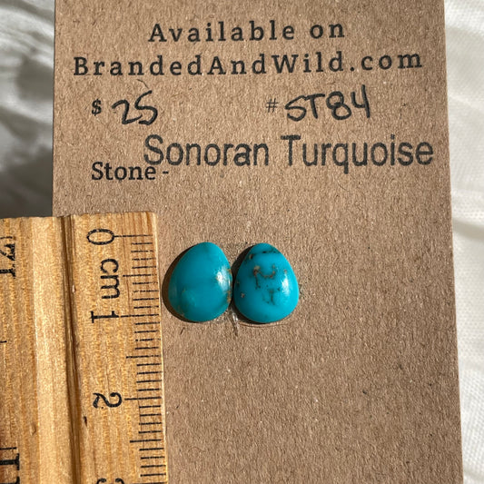 Sonoran Turquoise Cabochon - ST84 3246ECCE-CD01-4CC9-B8AE-E1A292C4399E Brandedandwild.com
