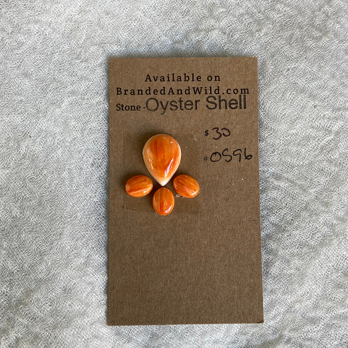 Oyster Shell Cabochon - OS96