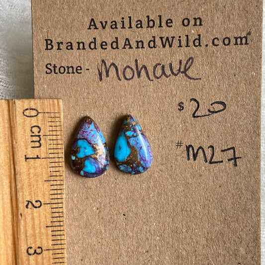 Mohave Cabochon - M27 Cabochon 3267AE35-7D34-4141-9638-A130A626A29F Brandedandwild.com