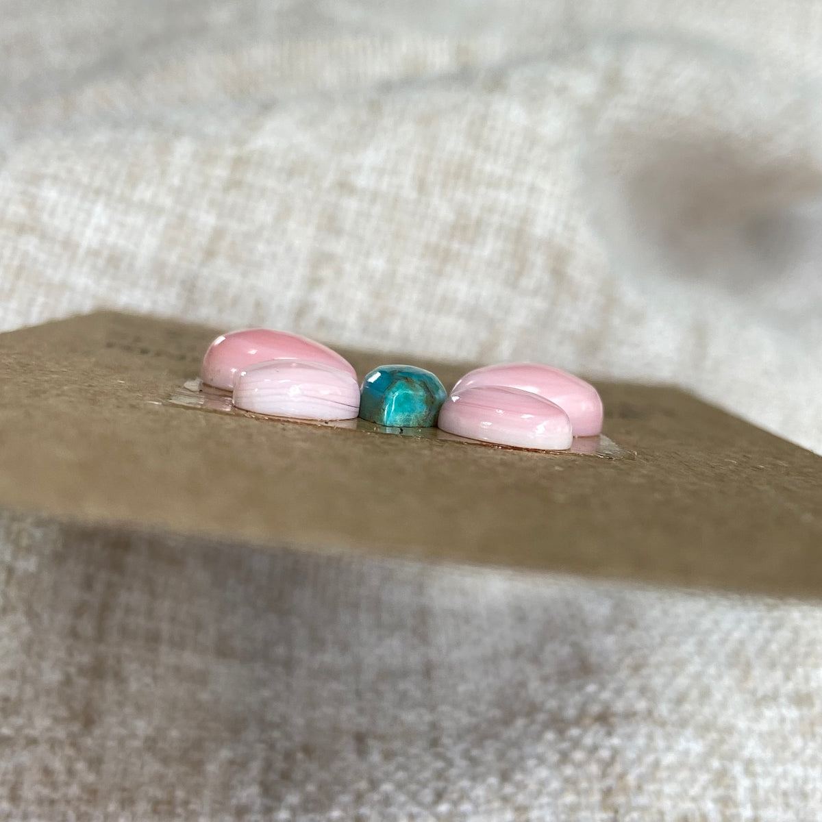 Pink Conch / Kingman Cabochon - PK47 326C7C11-8BDF-4E2D-86E8-3024B7544054 Brandedandwild.com