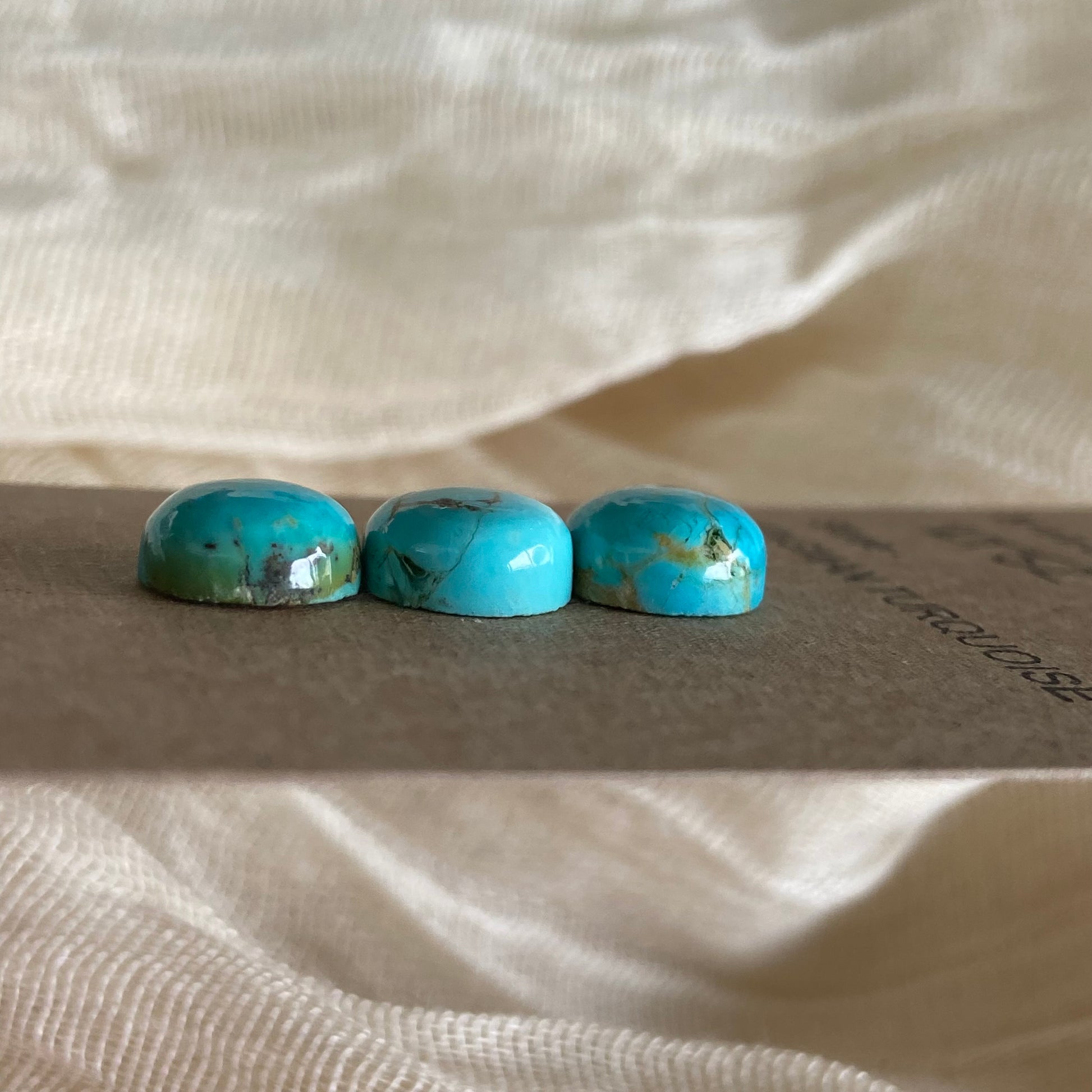 Kingman Turquoise Cabochon - KT52 3276A08F-81F1-4120-BD4E-AA93D6DE67D9 Brandedandwild.com
